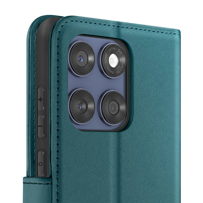 Acheter Avizar Housse pour Motorola Edge 60 Fusion et Edge 60 Portefeuille Motif 3D Bleu canard