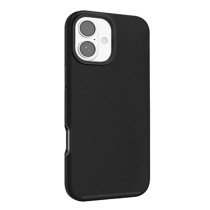 Eiger Coque Rigide pour iPhone 16 Plus North Case Drop-Test 4m Ultra Renforcé Noir