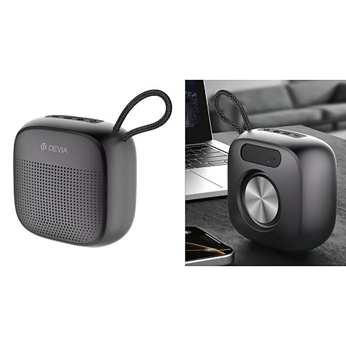 Acheter Devia Enceinte Bluetooth 5.3 Portable 10W Sound Lite 2 Son Puissant Ultra Compact Noir