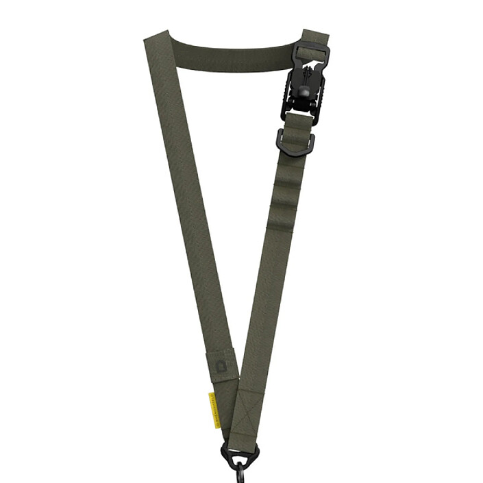 Rhinoshield Sangle Tour de Cou pour Téléphone en Nylon Tissé Ajustable Kaki