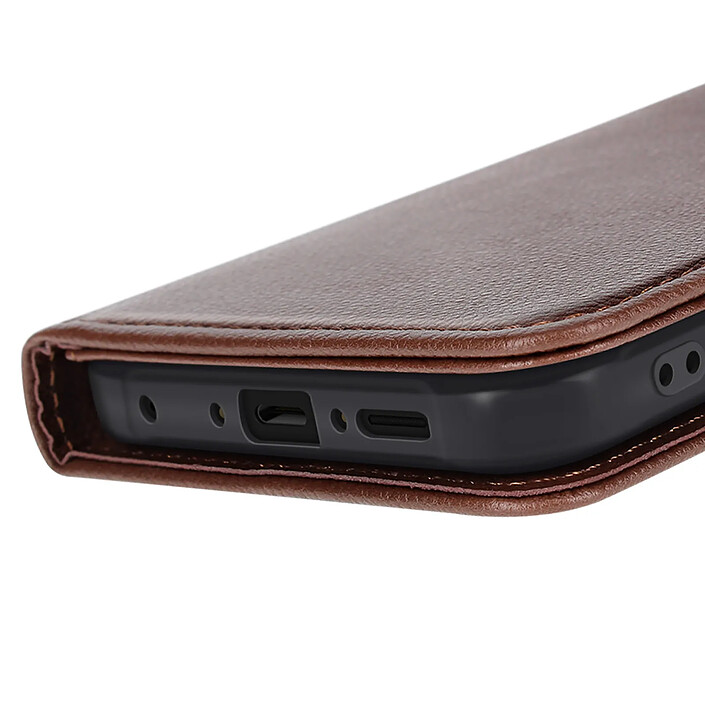 Avizar Étui Clapet pour Galaxy XCover 7 Pro Dragonne Support Portefeuille Gris pas cher