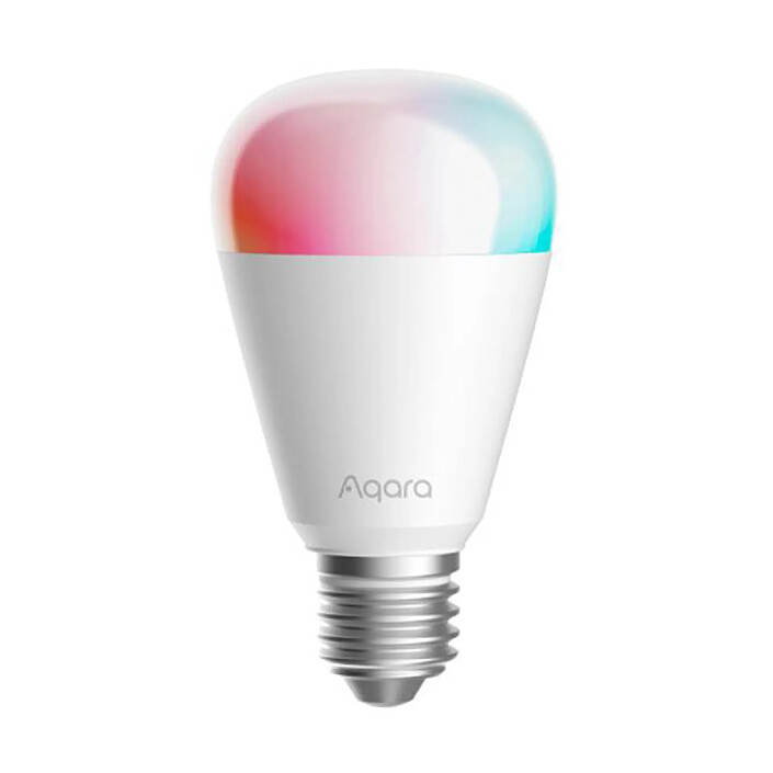 Aqara Ampoule LED Connectée 1100lm 9000K E27 RVB 10.5W Compatible ZigBee Blanc