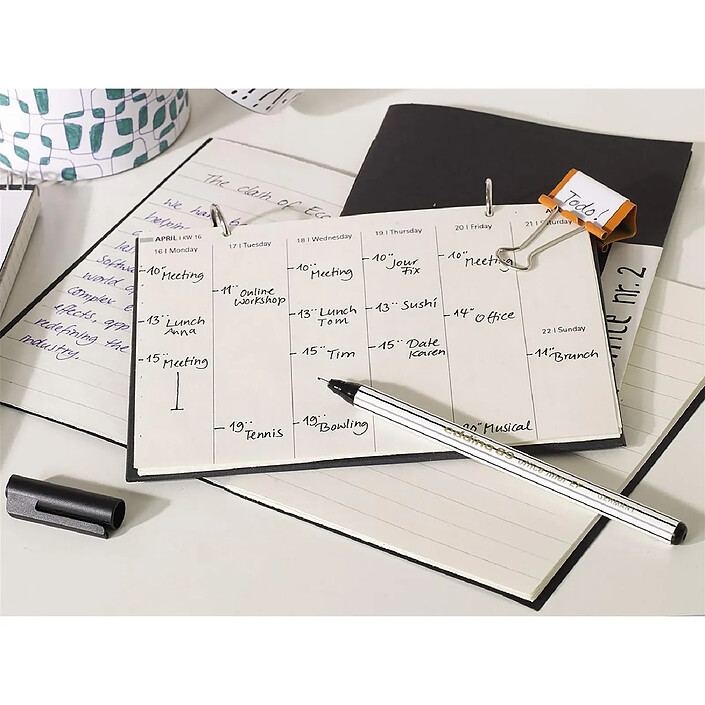 EDDING Feutre fin 89 Etui de 10 Assorti 0,3 mm pas cher