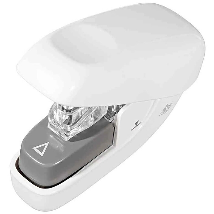 WEDO Mini agrafeuse sans agrafes Cap 5 feuilles Blanc