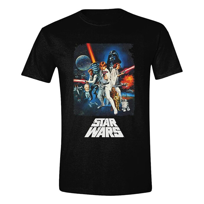 Star Wars A New Hope - T-Shirt Retro Poster