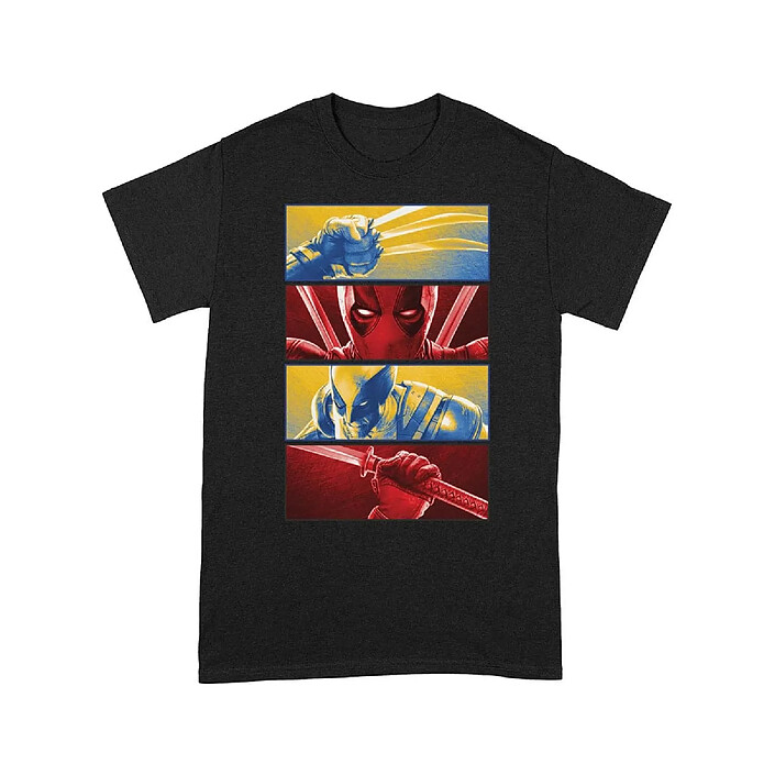 Deadpool - T-Shirt Deadpool And Wolverine Boxes - Taille L