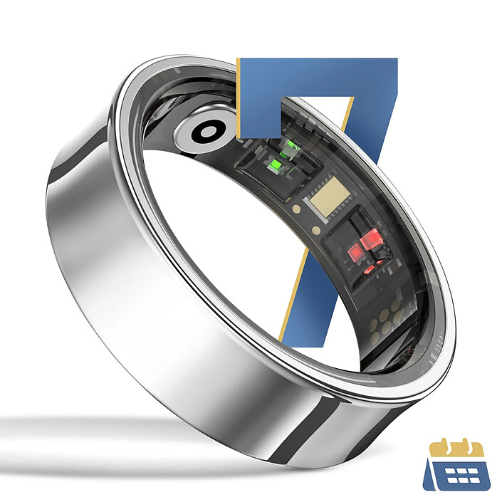 Avis Avizar Bague Connectée Bluetooth Suivi santé Multisports Étanche Taille 67