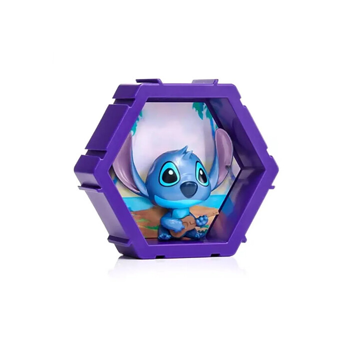 Disney Figurine Connectable avec Effet visuel WOW! PODS 4D Modèle Stitch Violet