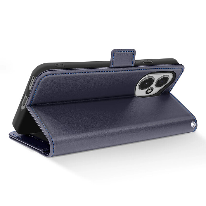 Avis Abeel Étui Portefeuille Honor 400 Anti-RFID avec Porte-Cartes Bleu nuit