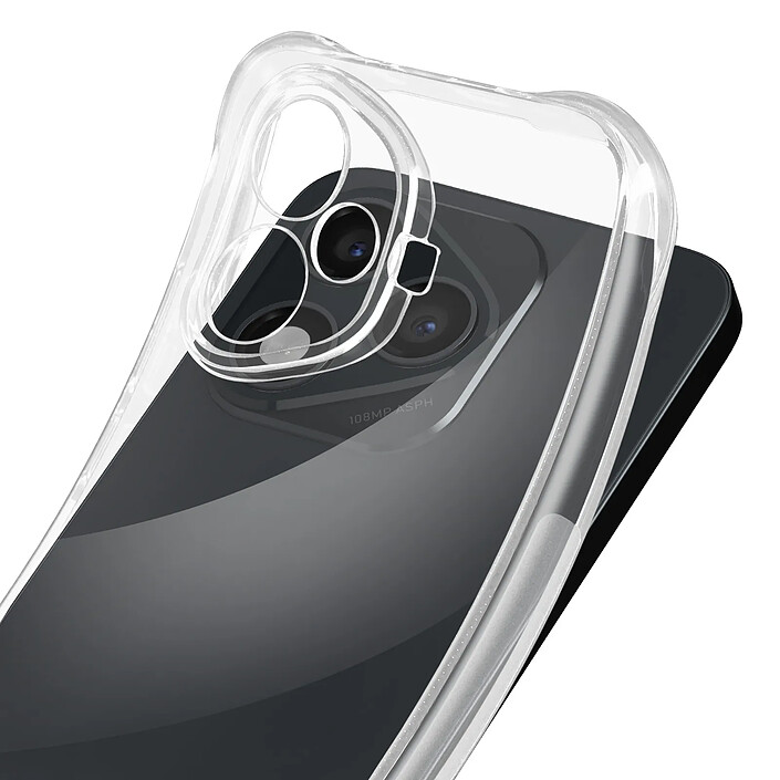 Avis Enkay Coque pour Honor 400 Silicone Souple fine Coins renforcés Bumpers Transparent