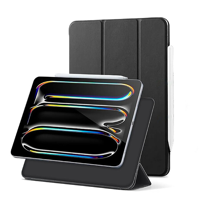 Evetane Etui iPad Fixation Magnétique noir pour iPad Pro (M4) et iPad Pro (M5) 13