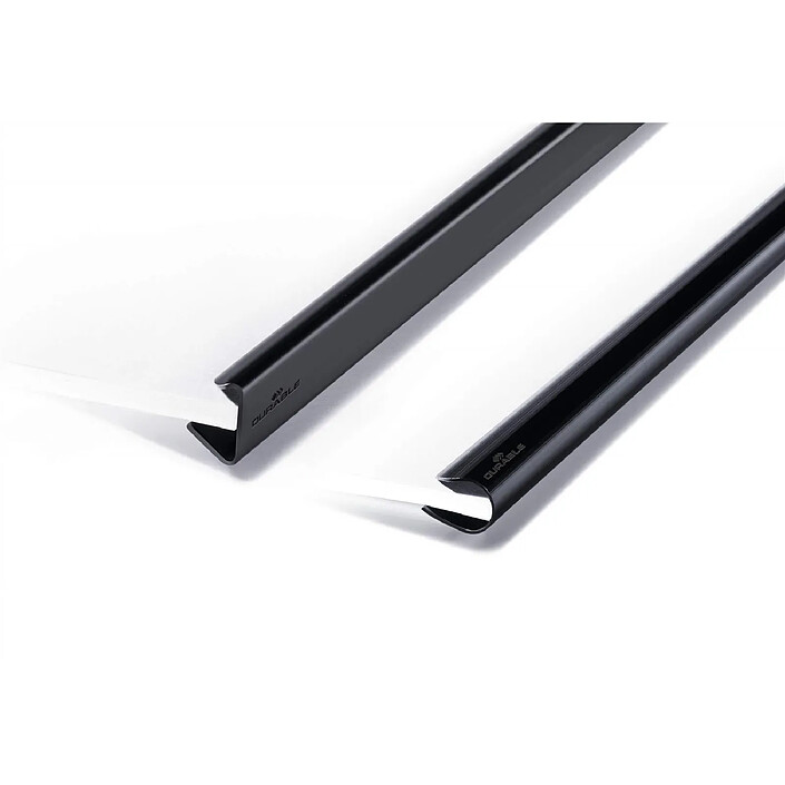 Avis DURABLE Paquet 25 Baguettes a relier A4, 12 mm noir
