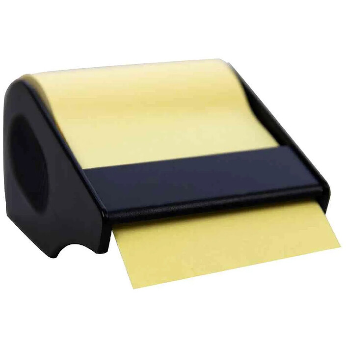 RNK Rouleau de notes adhésives en dévidoir, jaune