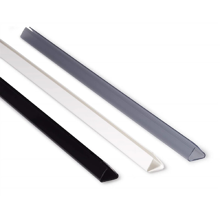 Acheter DURABLE Paquet 25 Baguettes a relier A4, 12 mm noir