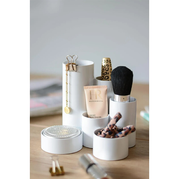 Acheter MAUL Pot à Crayons MAULtubo Ø15x12,5cm 6 compartiments Blanc