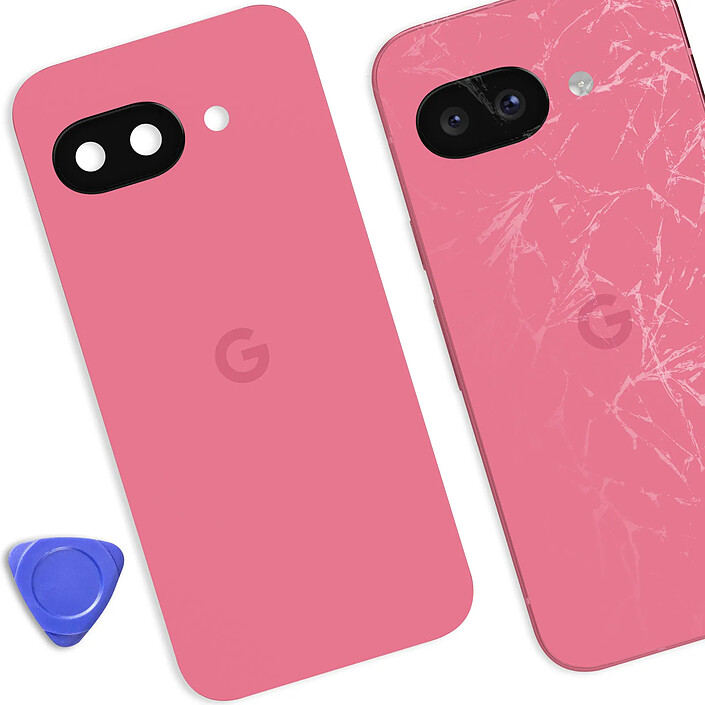 Acheter Google Vitre arrière pour Google Pixel 9a Original Service Pack Rose