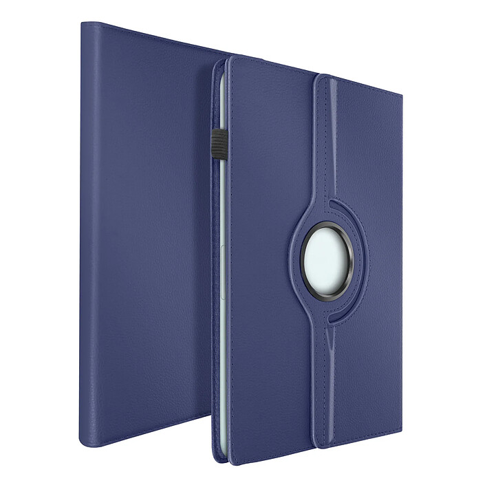 Avizar Étui Universel pour Tablettes 12 pouces Clapet Rotatif 360° Bleu pas cher