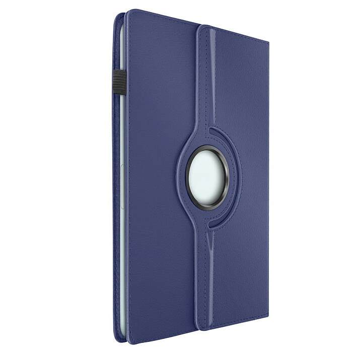 Avizar Étui Universel pour Tablettes 12 pouces Clapet Rotatif 360° Bleu