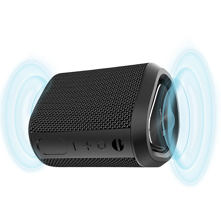 Acheter Swissten Enceinte Bluetooth 15W Autonomie 10h IP55 Câble et Dragonne inclus Noir