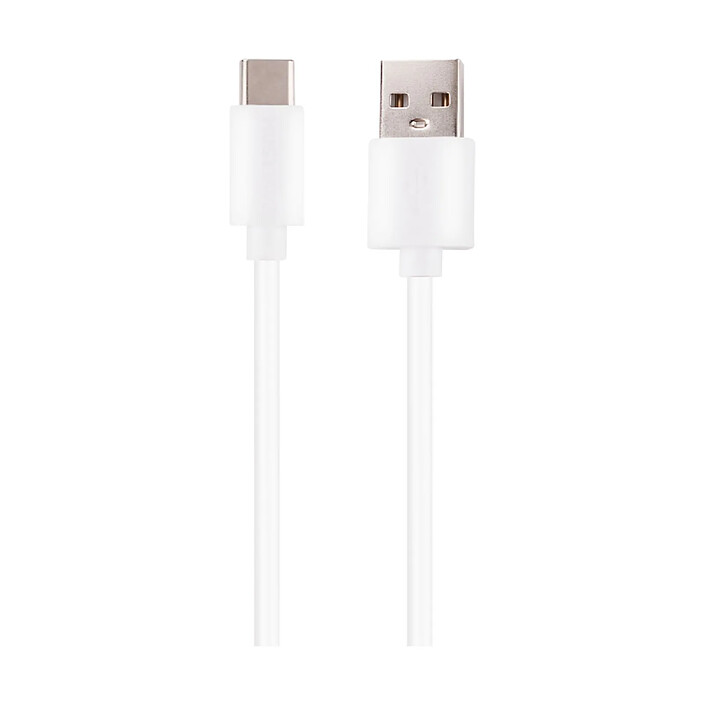 Grab 'N Go Câble USB-C vers USB PD 15W Charge et Synchronisation 1m Blanc
