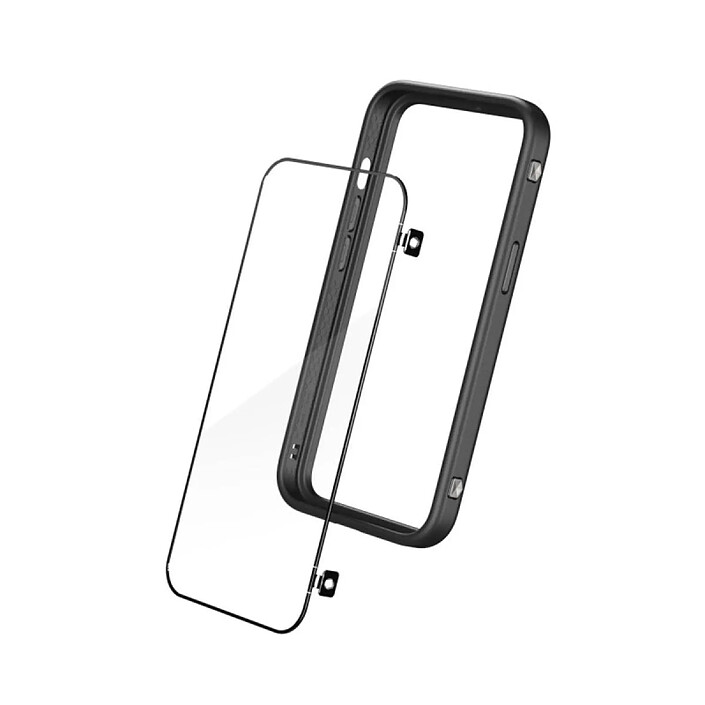 Rhinoshield Pack Gamer pour iPhone 16 Pro Max Protection Écran / Coque Bumper Rhinobuff Noir