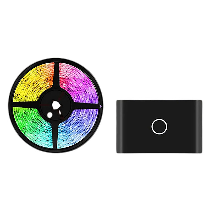 Avizar Kit LED Intelligent pour TV avec Contrôle Vocal WiFi et 2 Modules Latéraux