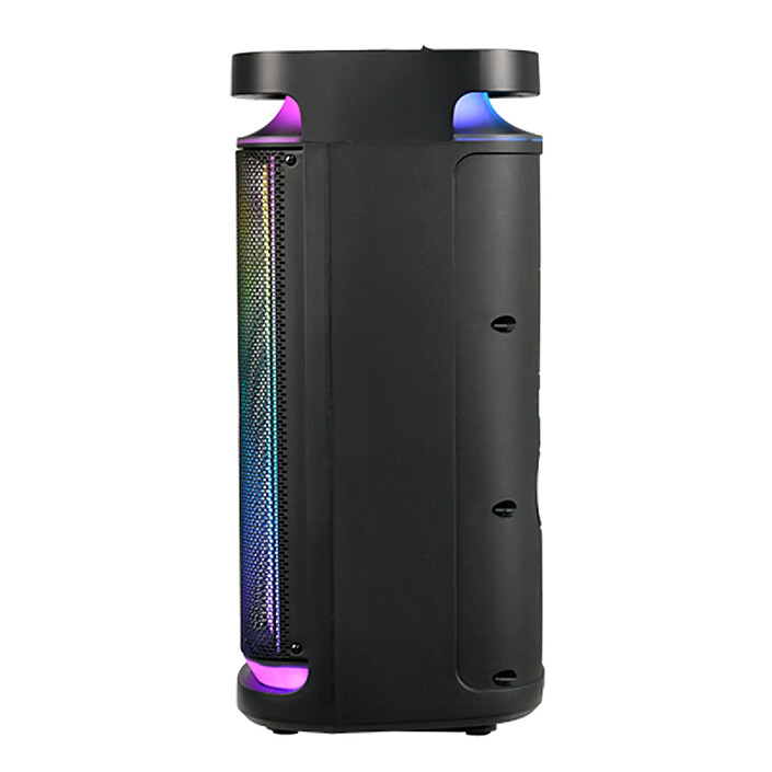 Avis Avizar Enceinte Bluetooth 5.0 TWS 40W avec Effets Lumineux Modèle Party X40 avec Radio Noir