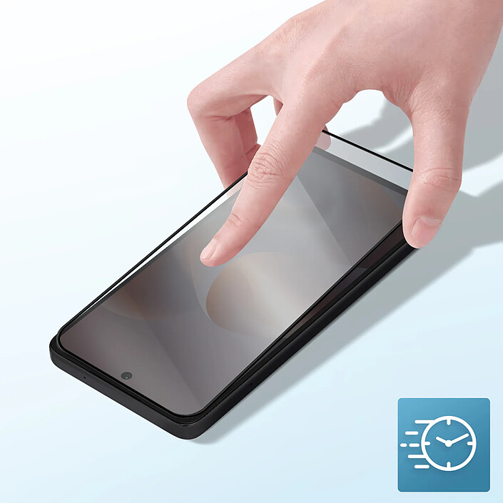 Avizar Verre Trempé pour Motorola Moto G86 et G86 Power Anti-rayure Résistant Noir pas cher