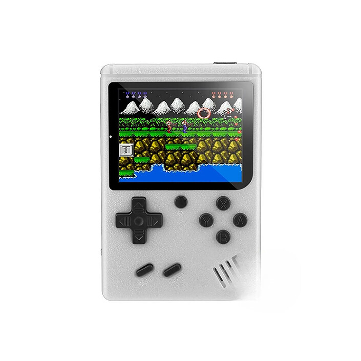 Avizar Console de Jeu Émulateur 400 Jeux avec Écran LCD 3" Rechargeable