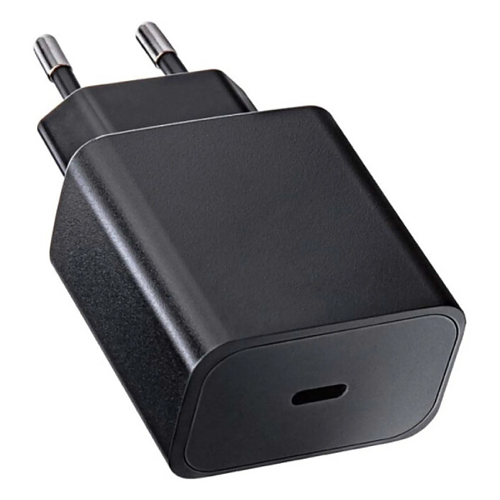 Blue Star Chargeur Secteur Rapide USB-C 25W Power Delivery 3.0 / QuickCharge 4.0 Noir