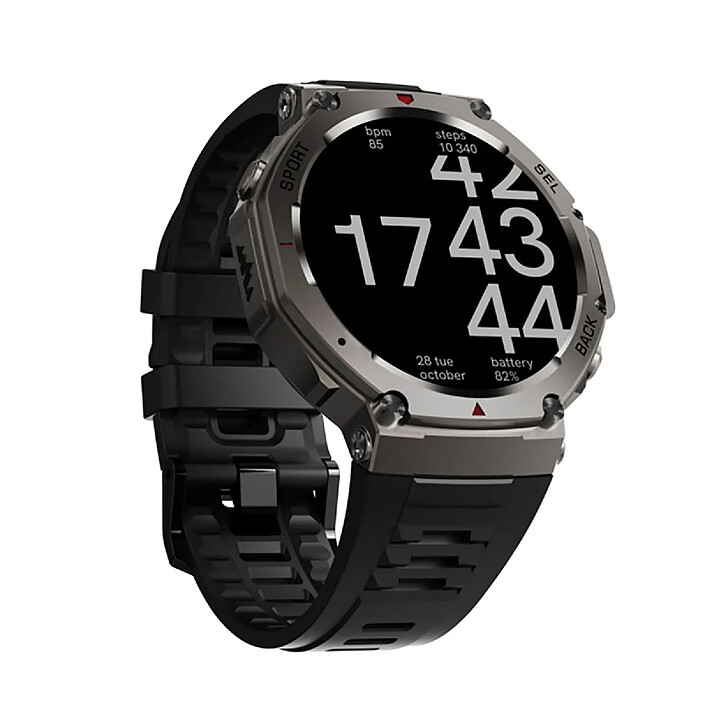 Avis Avizar Montre Connectée Ascension Sport avec GPS Écran AMOLED Étanche Noir