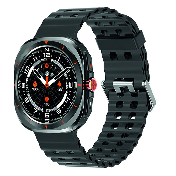 Avizar Montre Connectée Multisports Copernic IP67 Suivi Sport Santé Noir