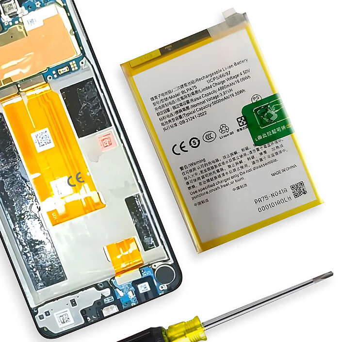 Avis Clappio Batterie de Remplacement 5000mAh pour Realme Note 60