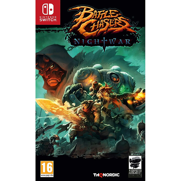 Battle Chasers Nightwar SWITCH