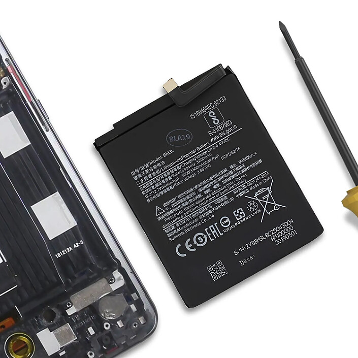 Avis Clappio Batterie de Remplacement BM3L pour Xiaomi Mi 9 Li-ion 3,85V 3300mAh