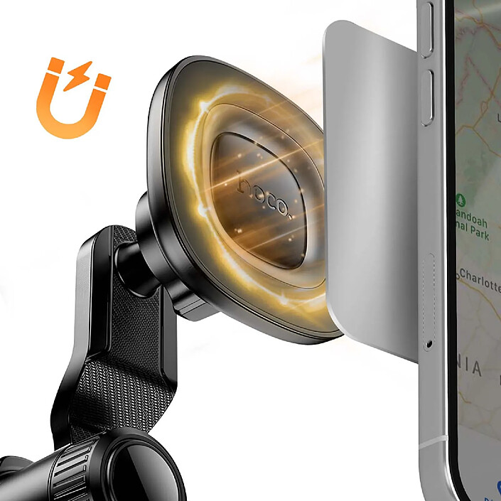 Acheter Hoko Support Téléphone Magnétique Voiture 360 degré Grille d'Aération Noir