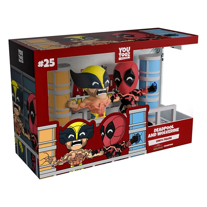 Deadpool & Wolverine - Figurine Deadpool & Wolverine 11 cm pas cher