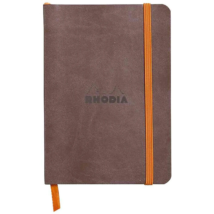 RHODIA Carnet souple RHODIARAMA, A5, quadrillé, taupe