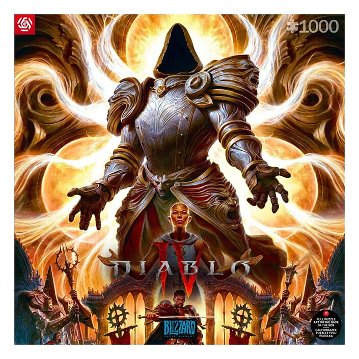 Avis Diablo IV - Puzzle Gaming Diablo IV Inarius The Father (1000 pièces)