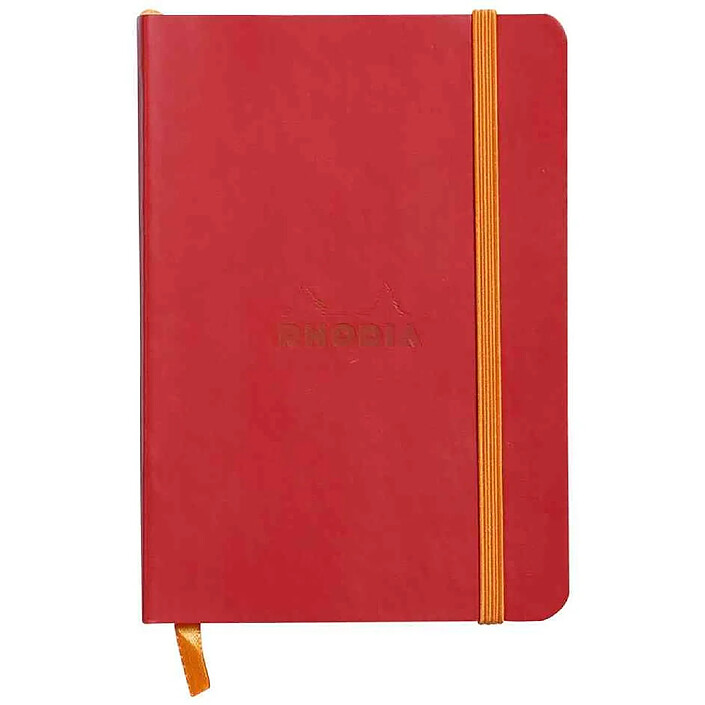 RHODIA Carnet souple RHODIARAMA, A5, quadrillé, coquelicot
