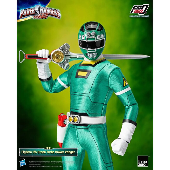 Acheter Power Rangers Turbo - Figurine FigZero 1/6 Green Turbo Power Ranger 30 cm