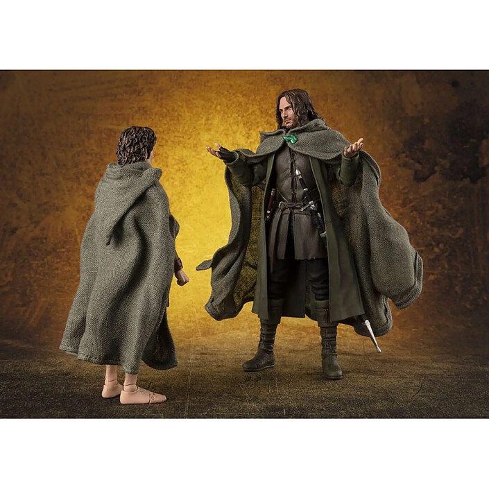 Le Seigneur des Anneaux - Figurine S.H. Figuarts Aragorn 16 cm pas cher