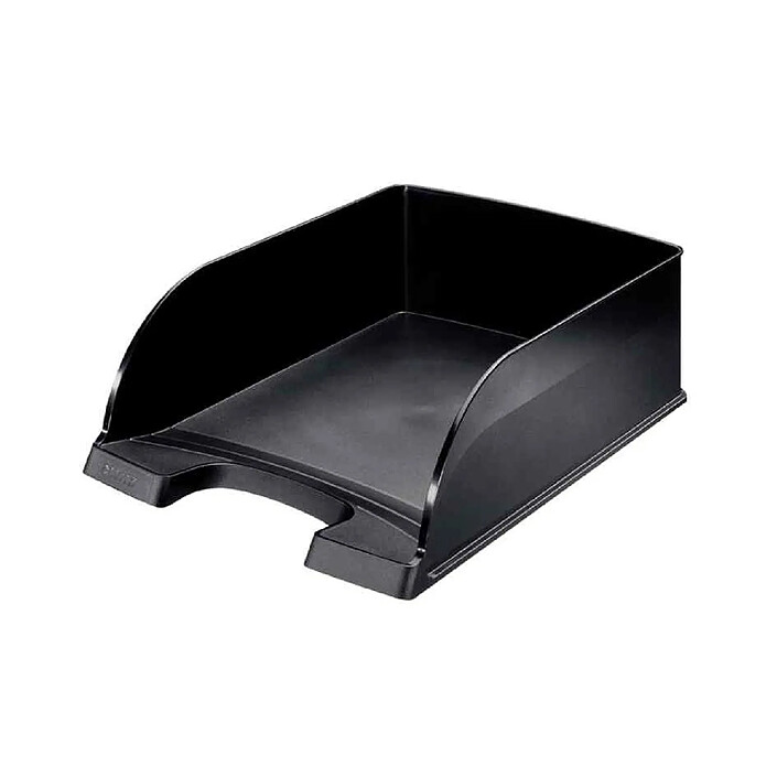 LEITZ Corbeille à courrier PLUS JUMBO Hauteur 103mm Noir