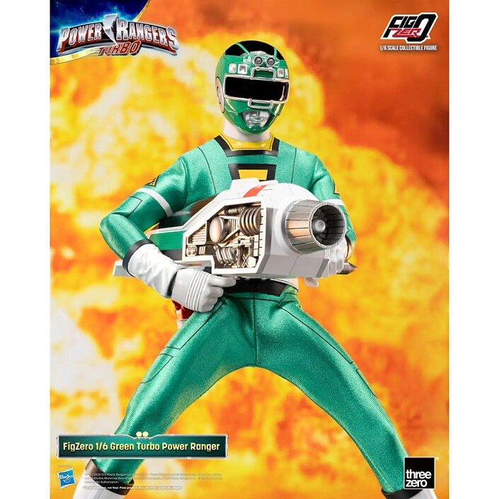 Avis Power Rangers Turbo - Figurine FigZero 1/6 Green Turbo Power Ranger 30 cm