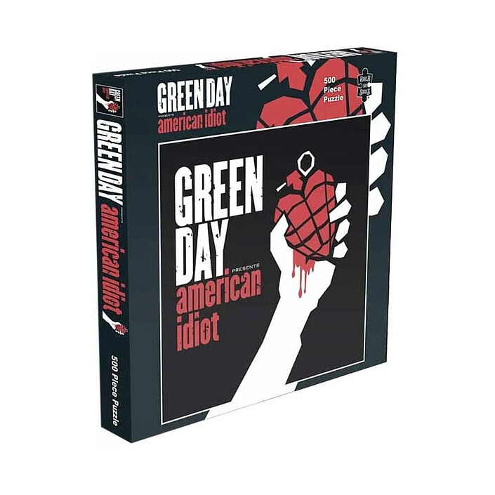 Green Day - Puzzle Jigsaw Green Day : American Idiot 500 Piece pas cher