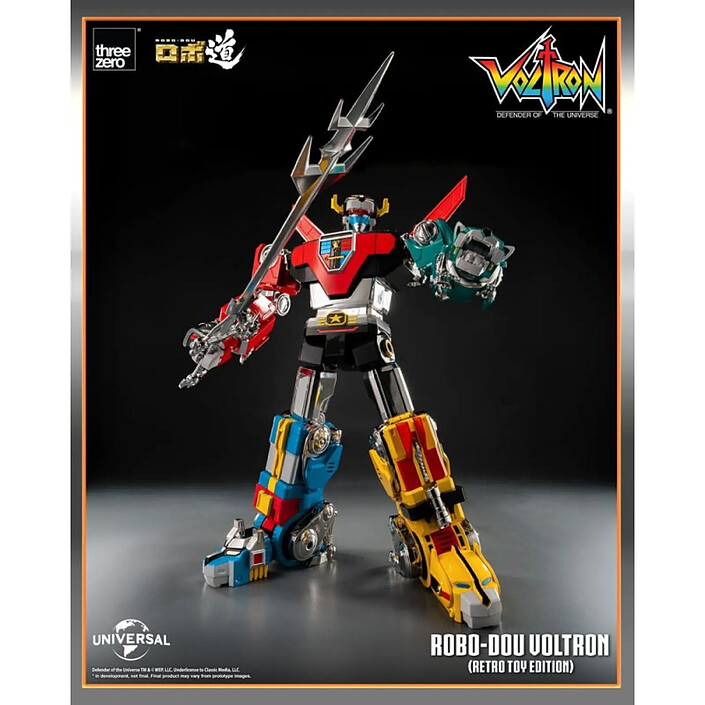 Avis Voltron : Defender of the Universe - Figurine Robo-Dou  Retro Toy Edition 27 cm