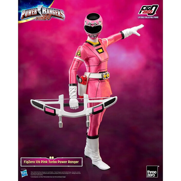 Power Rangers Turbo - Figurine FigZero 1/6 Pink Turbo Power Ranger 30 cm