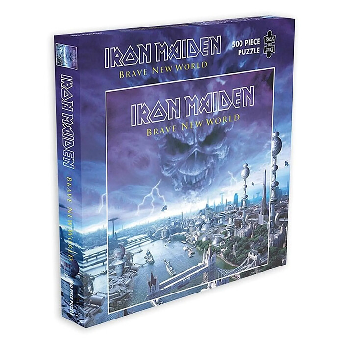 Iron Maiden - Puzzle Jigsaw Brave New World 500 Pièces pas cher
