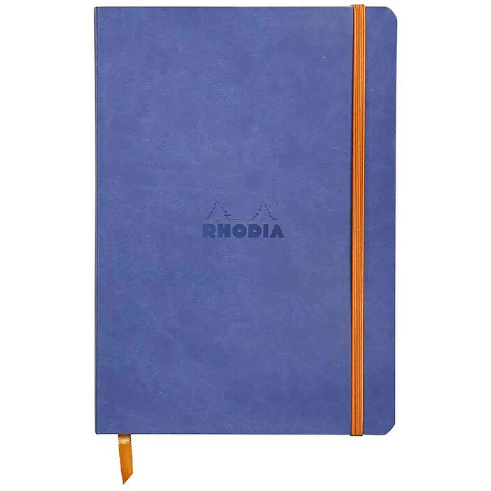 RHODIA Carnet souple RHODIARAMA, A5, quadrillé, bleu saphir