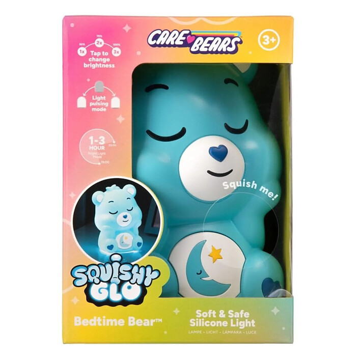 Bisounours - Lampe Squishy Glo Bedtime Bear 15 cm pas cher